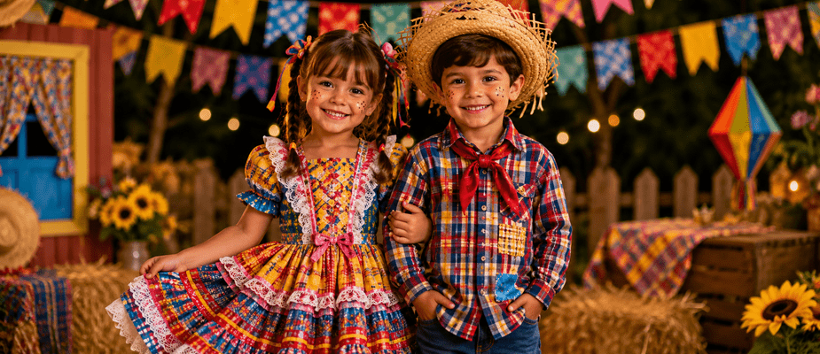 Roupa de Festa Junina Para Crianças: Guia Completo