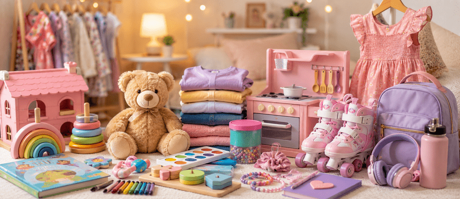 Presentes para Meninas até 10 Anos: Guia por Idade